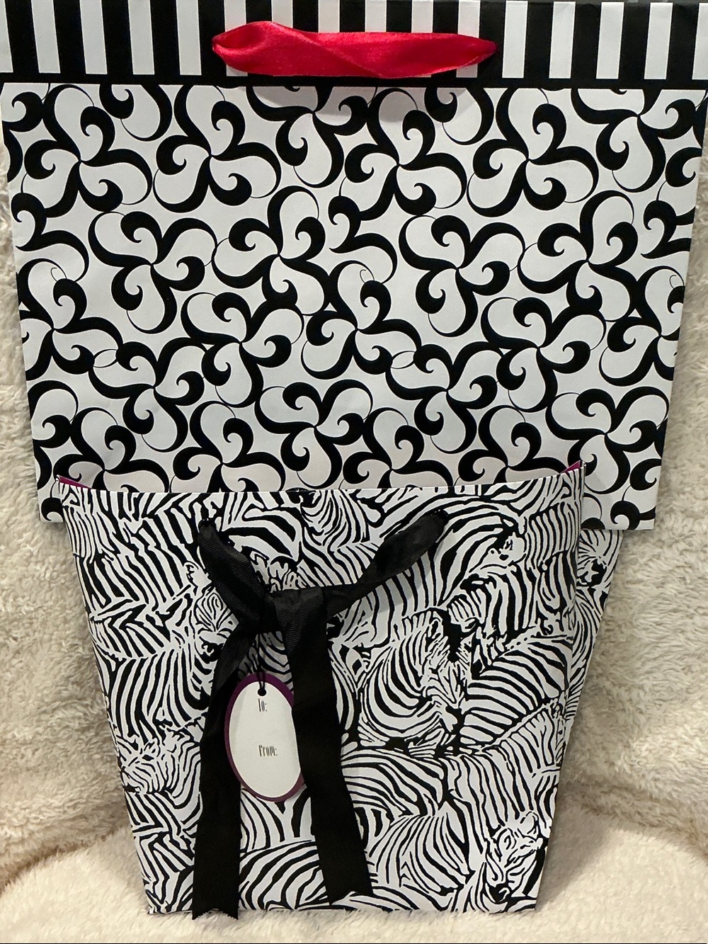 Zebra Gift Bag Collection - 2